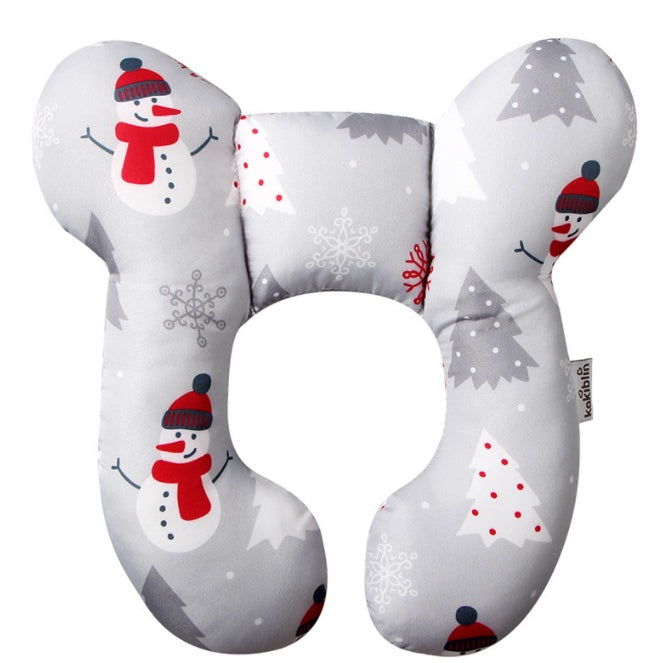 Infant Pillow Baby Bed U-Shaped Safety Seat Neck Guard Fixed Stereotyped Stroller Pillow
Almohada infantil Cama de bebé Asiento de seguridad en forma de U Protector de cuello Almohada de cochecito estereotipada fija