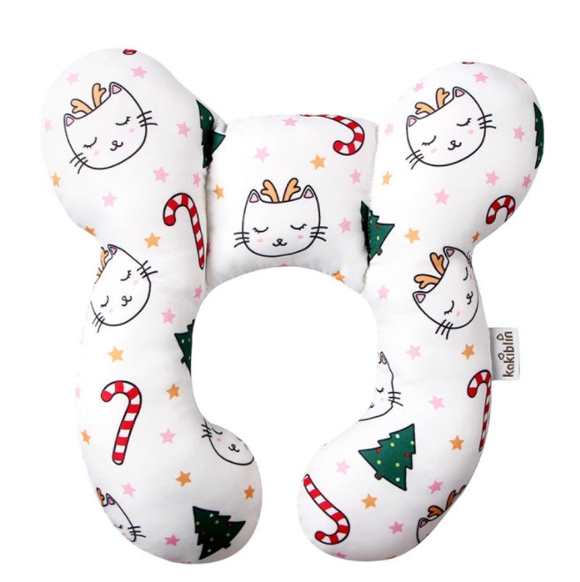 Infant Pillow Baby Bed U-Shaped Safety Seat Neck Guard Fixed Stereotyped Stroller Pillow
Almohada infantil Cama de bebé Asiento de seguridad en forma de U Protector de cuello Almohada de cochecito estereotipada fija