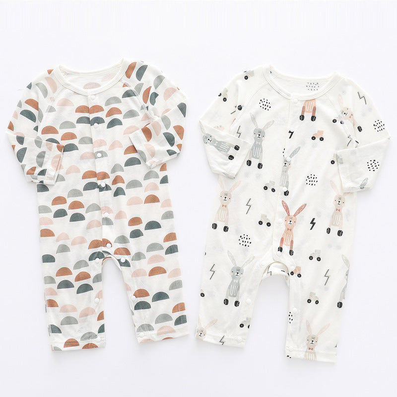 Light And Soft Bamboo Fiber Baby Jumpsuit
Mameluco para bebé de FIbra de Bamboo Ligera y suave