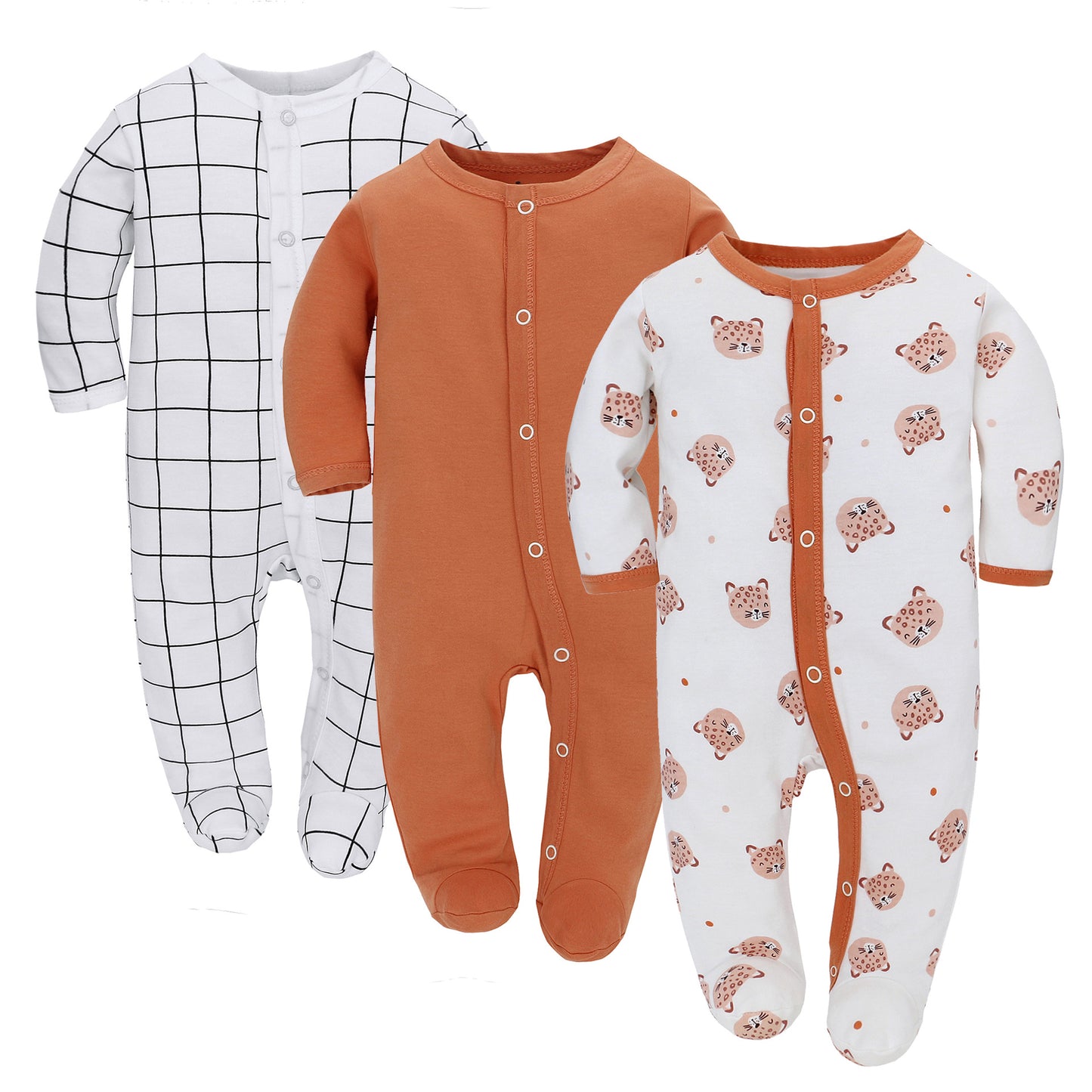 Baby Jumpsuit Long Sleeve Romper
Mono de bebé mameluco de manga larga