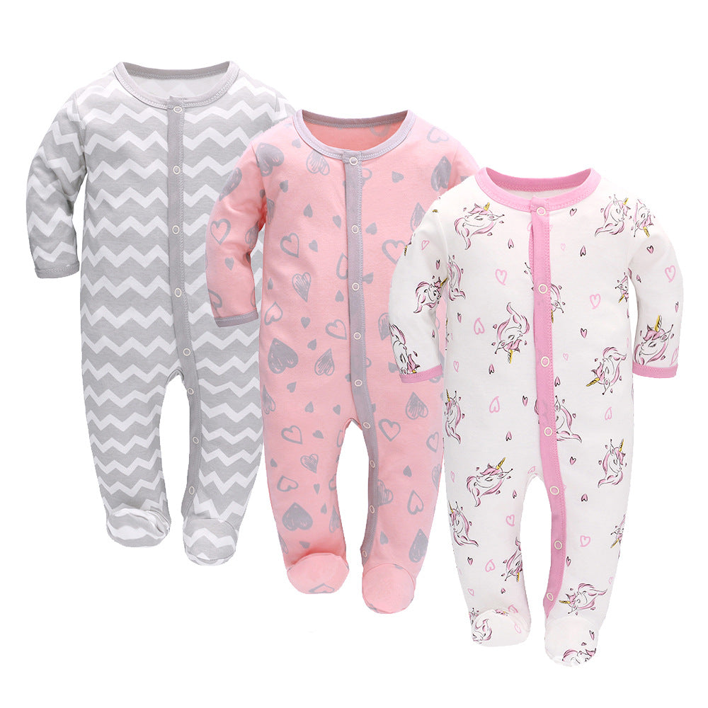 Baby Jumpsuit Long Sleeve Romper
Mono de bebé mameluco de manga larga