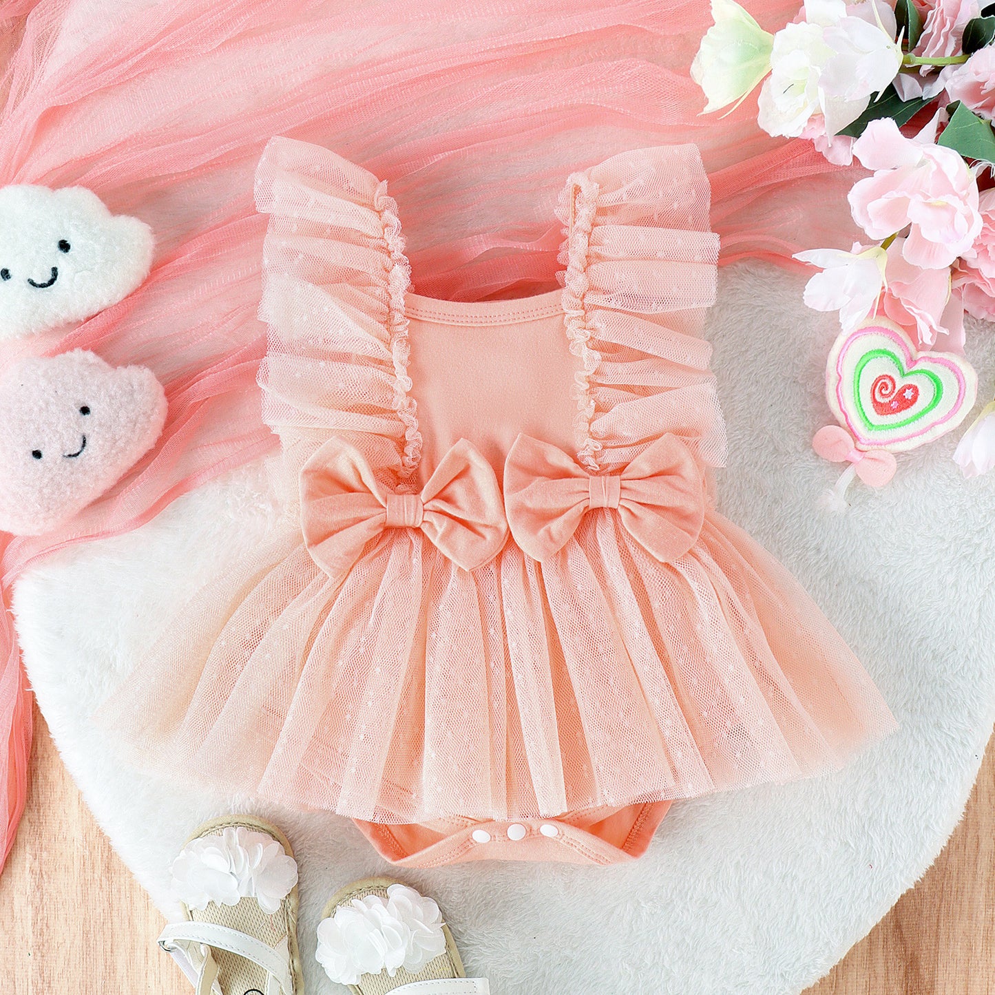 Jumpsuit Baby Net Skirt Princess Poris Dress Baby Skirt Baby Body Pants Jumpsuit
Mono bebé falda de red vestido de princesa Poris falda de bebé pantalones de cuerpo de bebé mono